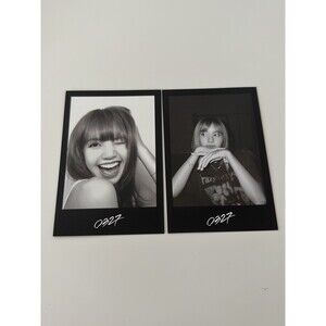 Blackpink Lisa 0327 limited edition Polaroids